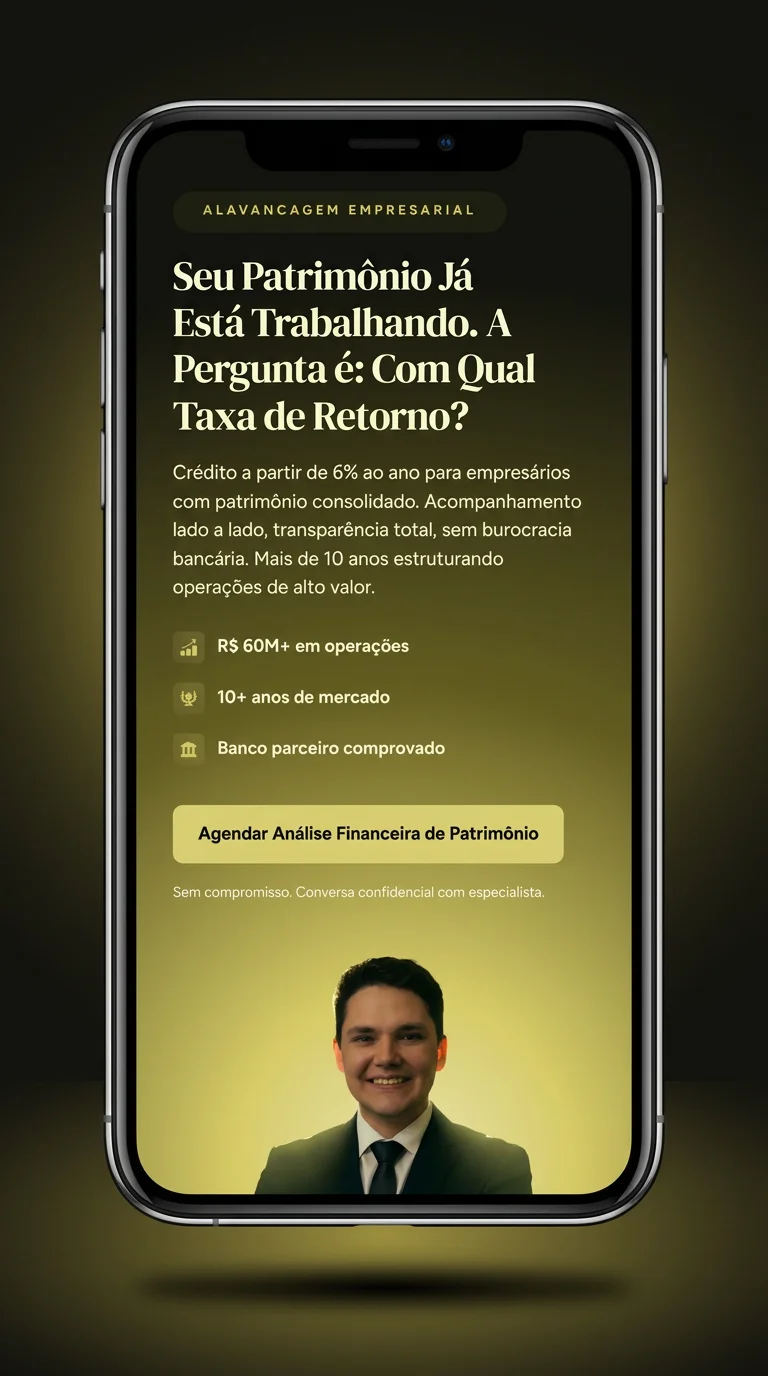 Alavancagem Empresarial · mobile