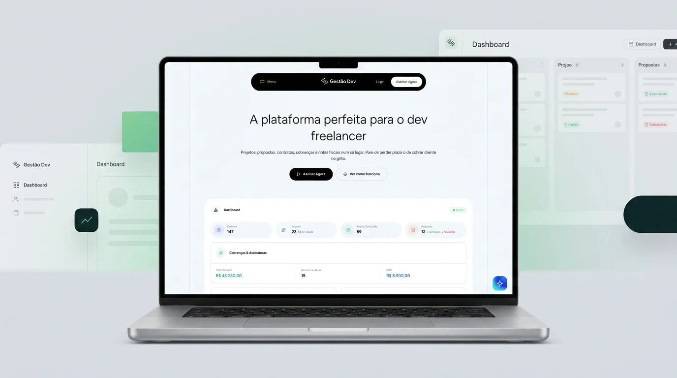 Gestão Dev · desktop