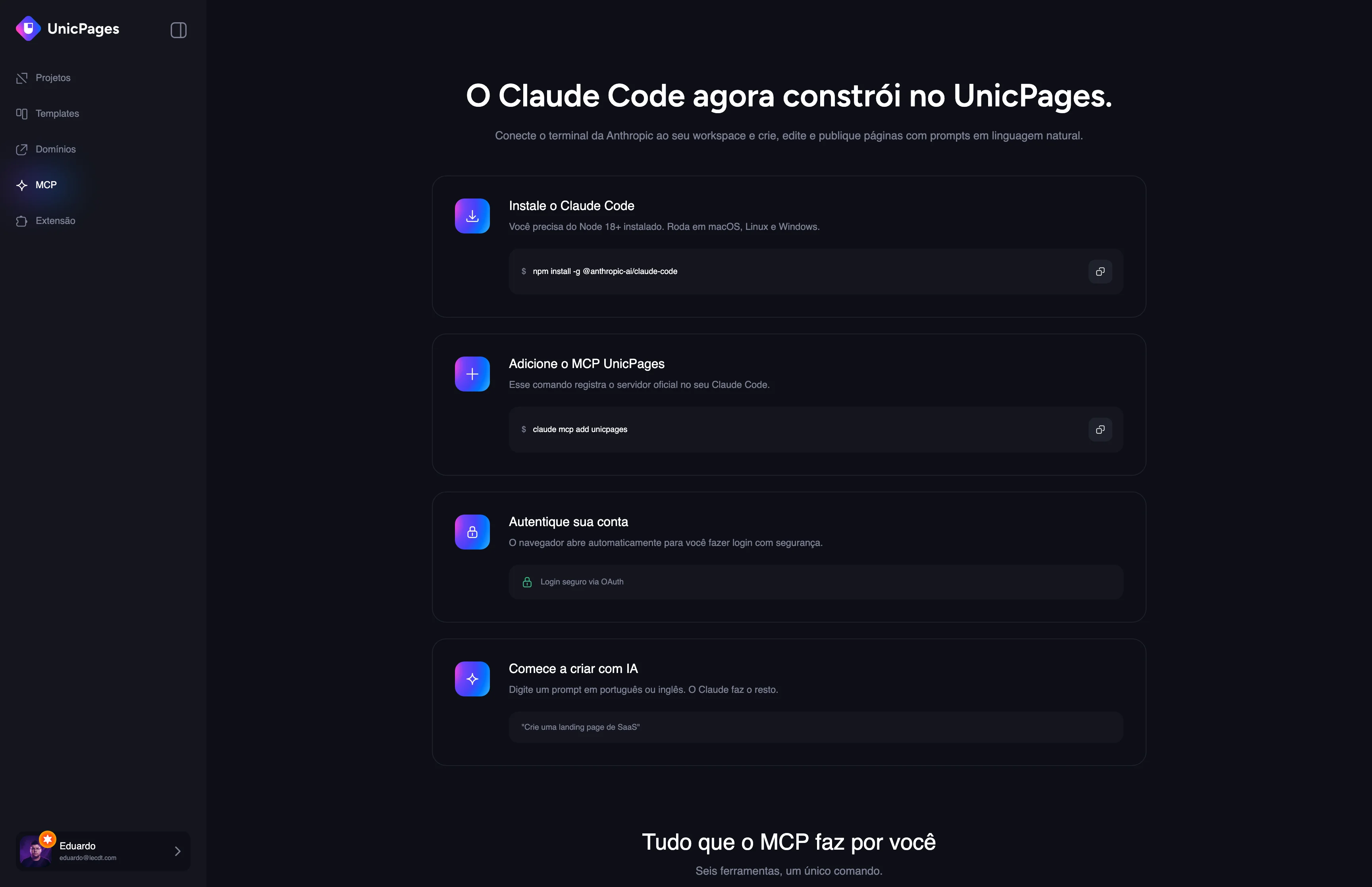 Screen 4 of UnicPages