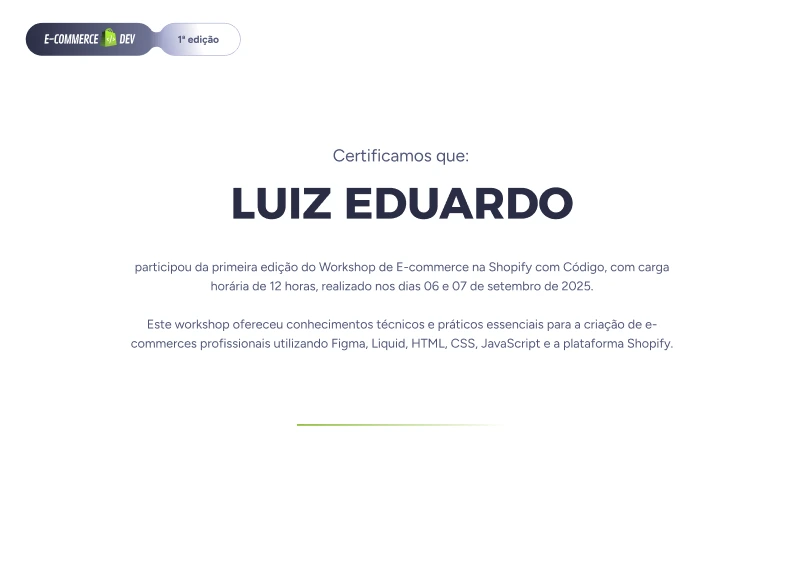 Certificado